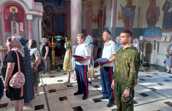 Казаки Самарского окружного казачьего общества Волжского казачьего войска  обеспечивают охрану общественного порядка 