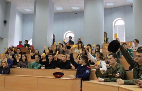В Самаре состоялся Учредительный круг «казачьей сотни» СамГТУ
