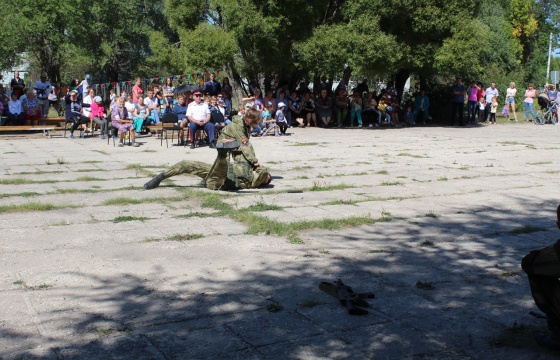 Освящение поклонного креста и День села в п.Сборный Сызранского района