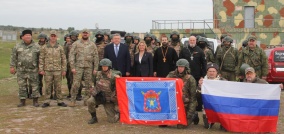  Плановые военно-полевые сборы Волжского войскового казачьего общества 