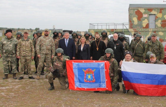  Плановые военно-полевые сборы Волжского войскового казачьего общества 