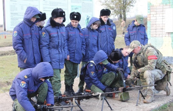  Казаки и кадеты Самарского окружного казачьего общества на военно - полевых сборах оттачивали свои навыки в различных военных дисциплинах