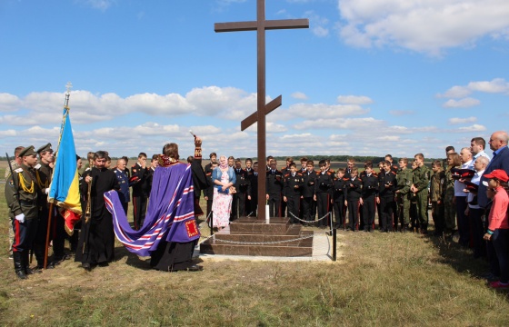 Освящение поклонного креста и День села в п.Сборный Сызранского района