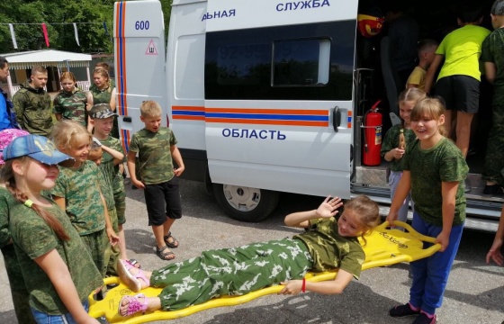 Профильная смена «Юные казаки» в «Детском оздоровительно-образовательном центре «Волгаренок» 
