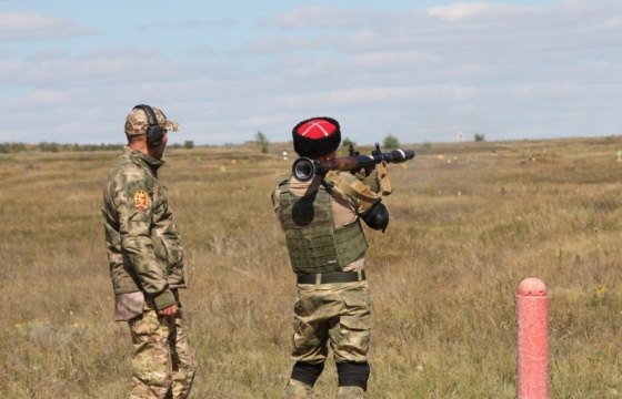  Плановые военно-полевые сборы Волжского войскового казачьего общества 