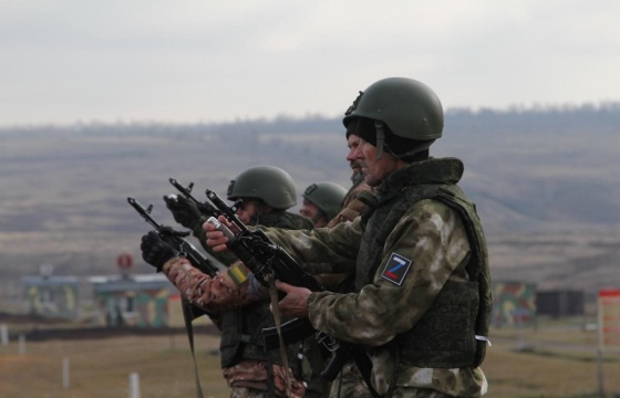  Казаки и кадеты Самарского окружного казачьего общества на военно - полевых сборах оттачивали свои навыки в различных военных дисциплинах