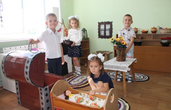 В детском саду села Борское Самарской области открыли группу казачьей направленности