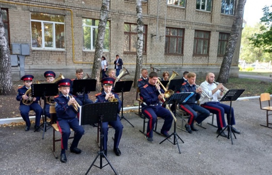 День знаний в Самарском казачьем кадетском корпусе