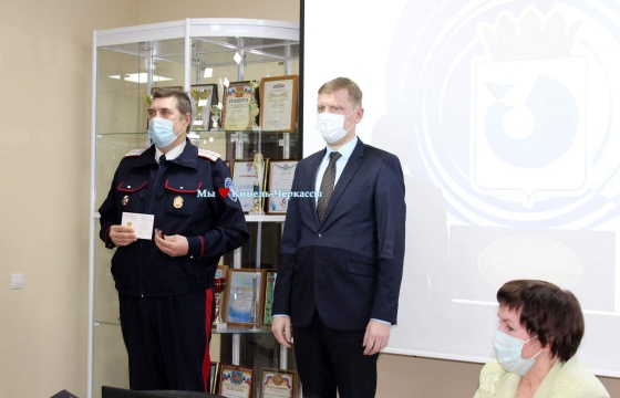 Поздравляем атамана и казаков Станицы Кинель-Черкасская
