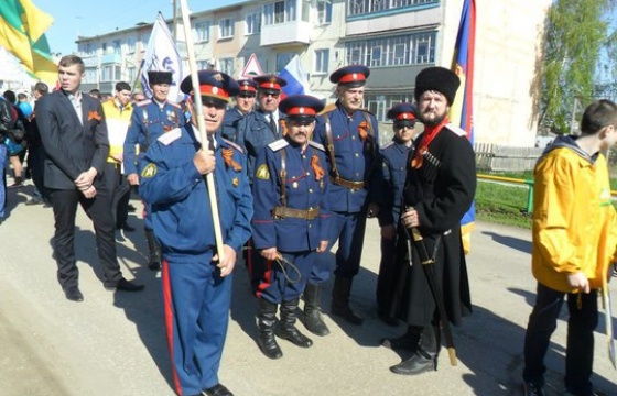 Пестравские казаки на Параде Победы