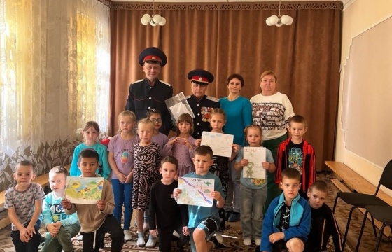 «Урок мужества» в СП ГБОУ СОШ №8 г.о. Отрадный детский сад №4 