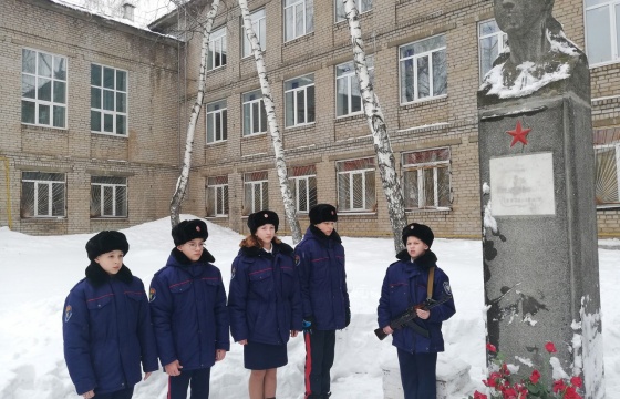  КадетЫ Самарского казачьего кадетского корпуса отстояли Вахту памяти, в День защитника Отечества
