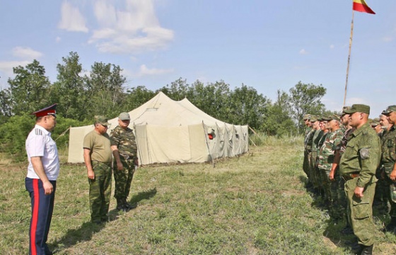 Донские казаки приступили к охране государственной границы в Ростовской области