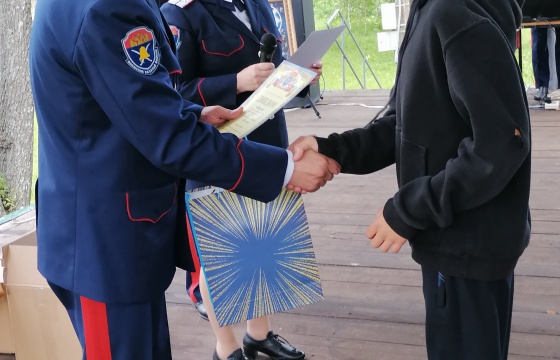 Проведение военно-полевых сборов  учащихся казачьих кадетских классов