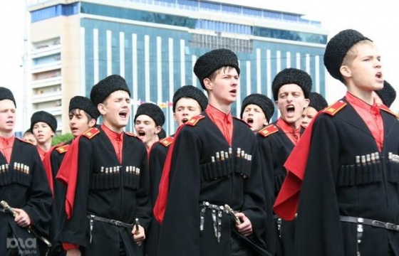 Коробка кубанских казаков примет участие в параде Победы в Москве в 2015 году