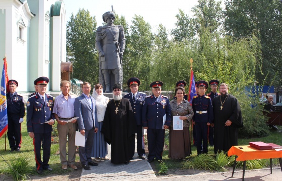 Открытие памятника Павлу Ивановичу Диомидию в г.Тольятти
