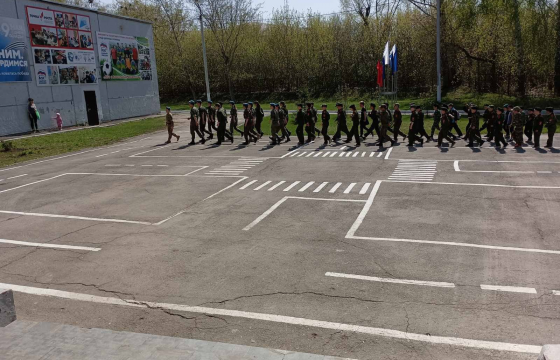 Военно-полевые сборы кадет в Сызранском районе