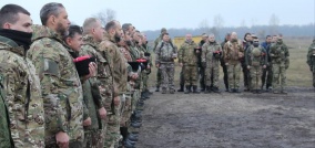  Казаки и кадеты Самарского окружного казачьего общества на военно - полевых сборах оттачивали свои навыки в различных военных дисциплинах