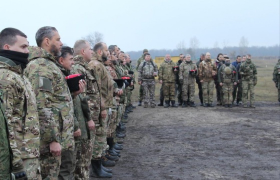  Казаки и кадеты Самарского окружного казачьего общества на военно - полевых сборах оттачивали свои навыки в различных военных дисциплинах