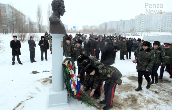 В Пензе появился памятник казачьему генералу Николаю Слепцову