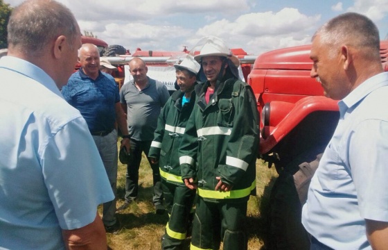 В Похвистневском районе успешно прошло пожарно-тактическое учение
