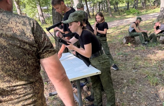 Областная казачья профильная смена 