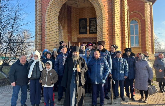 Кадеты СКО "Клявлинское" приняли участие в праздничном богослужении в храме во имя Святого равноапостольного князя Владимира.