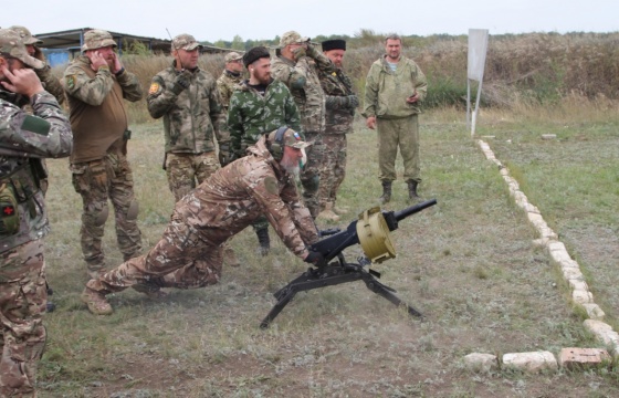  Плановые военно-полевые сборы Волжского войскового казачьего общества 