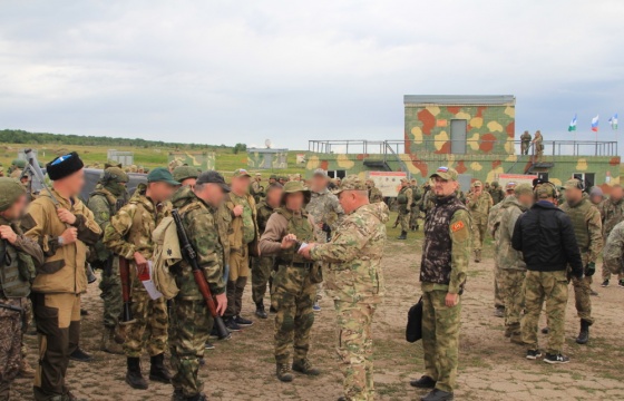  Военно-полевые сборы казаков-добровольцев ВВКО