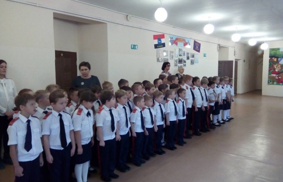 В школе №55 г.о. Самара прошел  Школьный День кадета