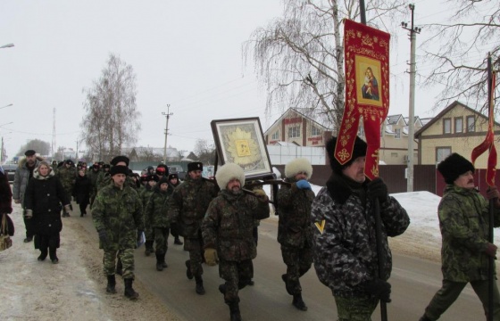 Войсковой казачий крестный ход с иконой Избавительница от бед продолжается по Нижнгородской митрополии