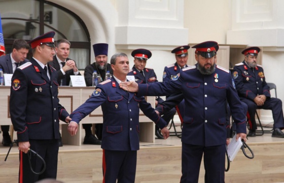 Состоялся отчетно-выборный Круг Самарского окружного казачьего общества