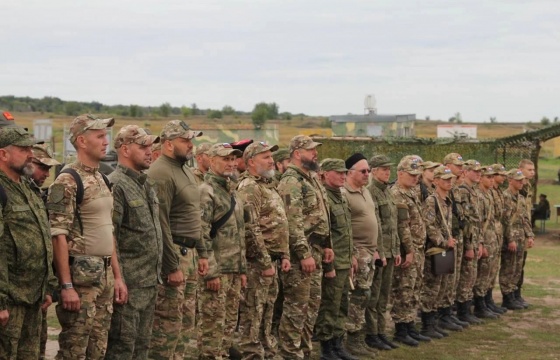 Казаки Самарской области приняли участие в военно-полевых сборах на тактическом полигоне
