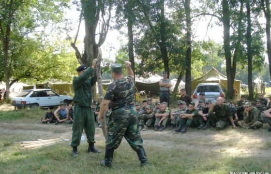 Казаки Таманского отдела собрались на военно-полевые сборы