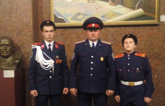 Московский слёт учащихся казачьих кадетских корпусов и казачьих кадетских классов. 