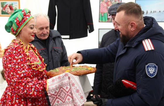 Фестиваль «Русский характер» с участием  самарских казаков 