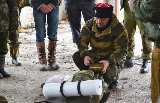 Состоялись зимние военно-полевые сборы орловских и мценских казаков