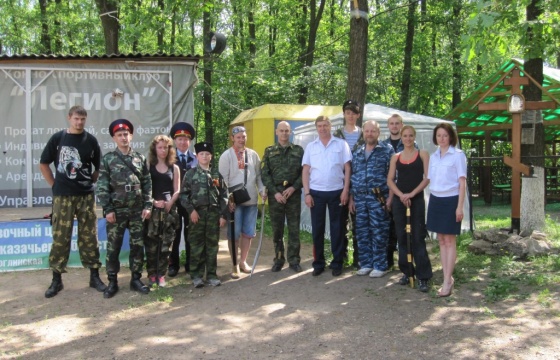 Красноглинское станичное казачье общество провело семинар по основам фланкировки